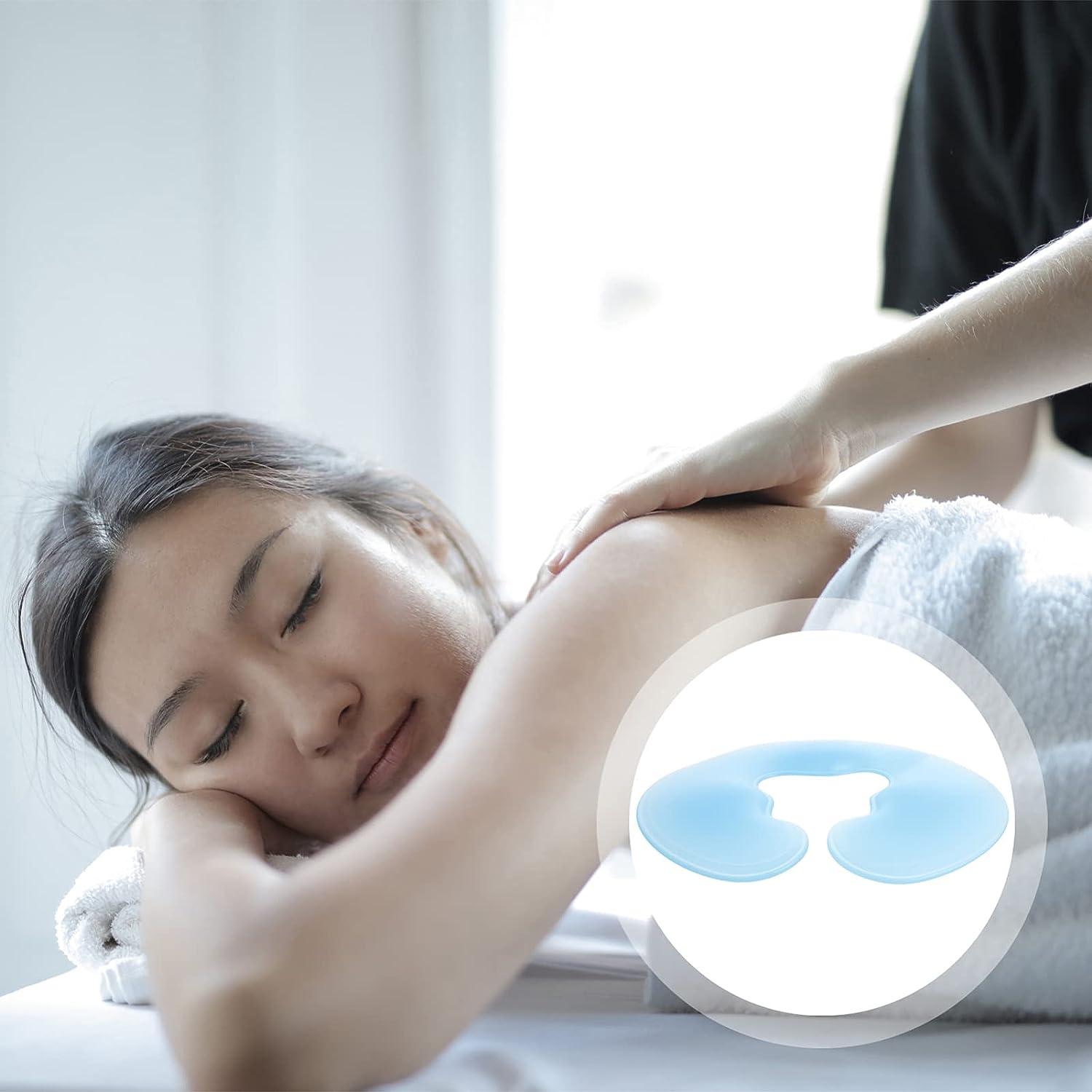 Cuscino in silicone morbido per massaggio viso, relax, spa, salone di bellezza per la cura della