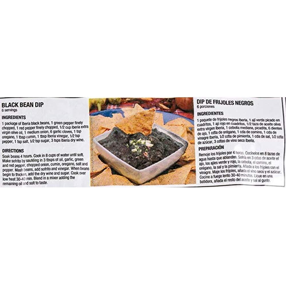 Iberia Black Beans, Dry Beans 4 lbs, Bulk Dry Black Beans Bag, Fiber & Protein Source, Farm