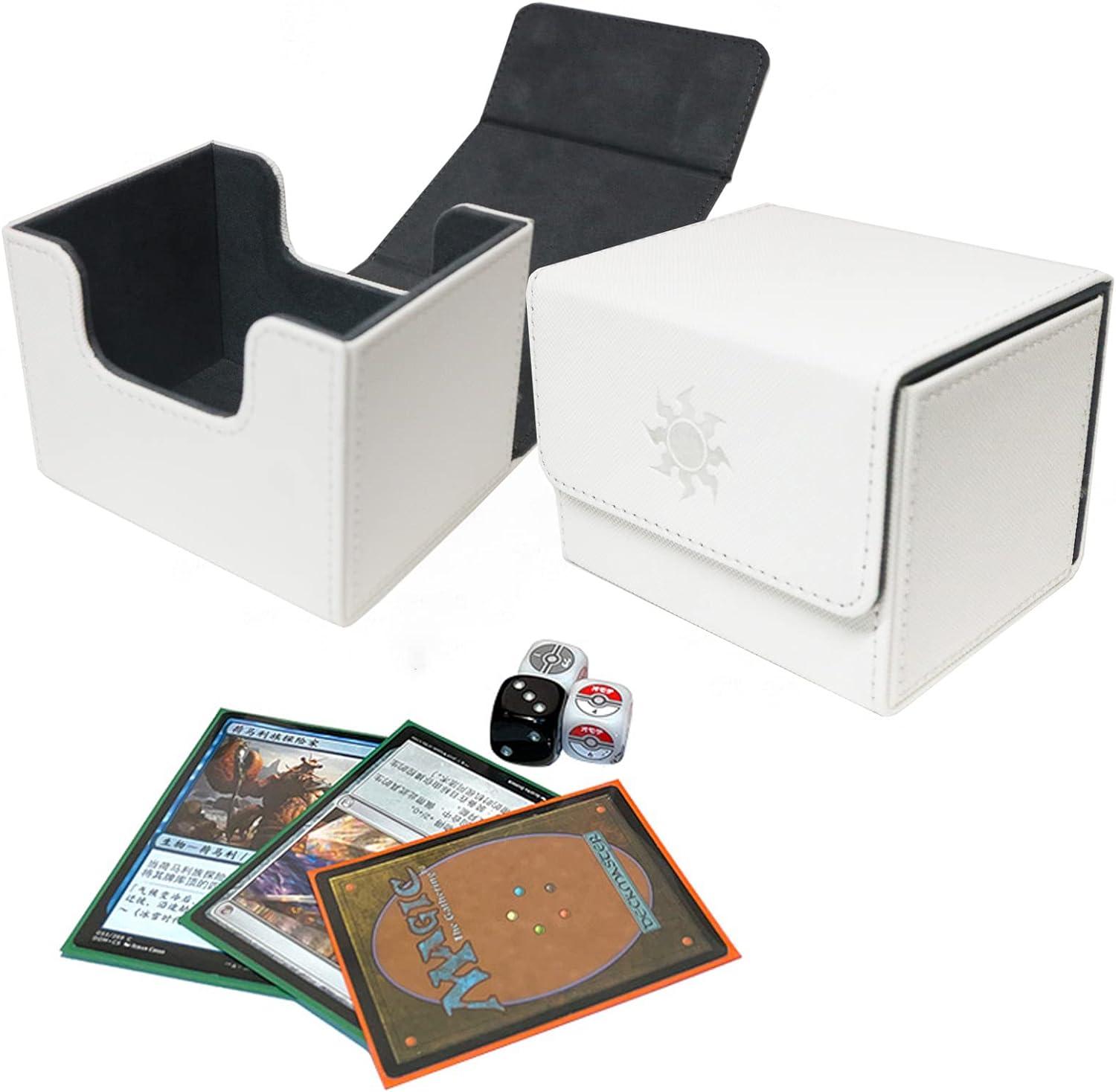 card cache mtg Amazon.com: Stratagem Commander's Cache Giant Deck Box with Divider - Holds  120+ Double Sleeved EDH Trading Cards | TCG Pro Plastic Deck Protector &  Storage Accessory main image 0