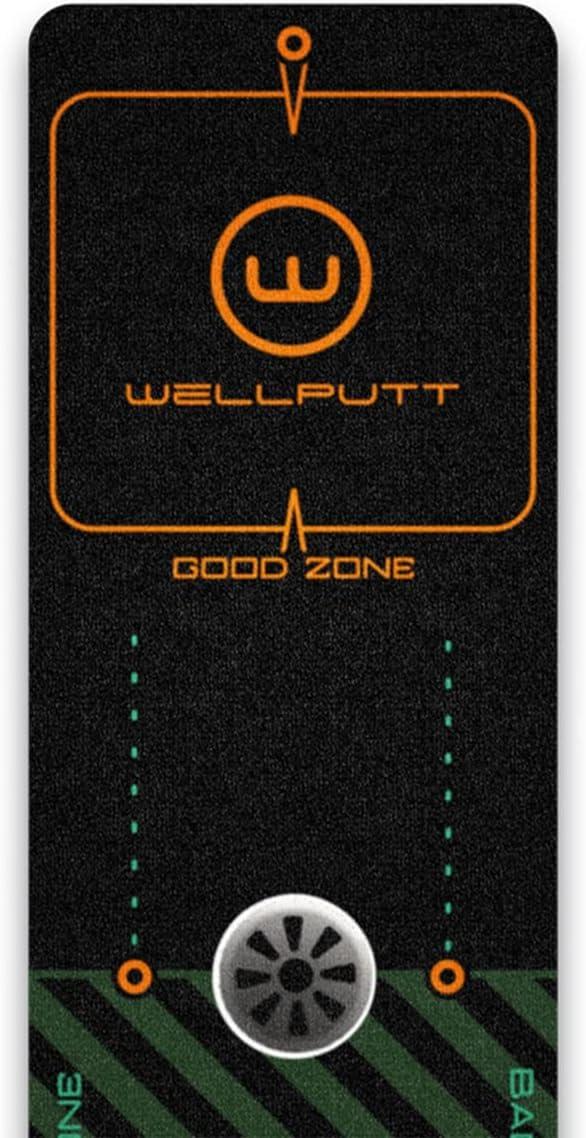 WELLPUTT Golf Putting Training Mat 10ft First
