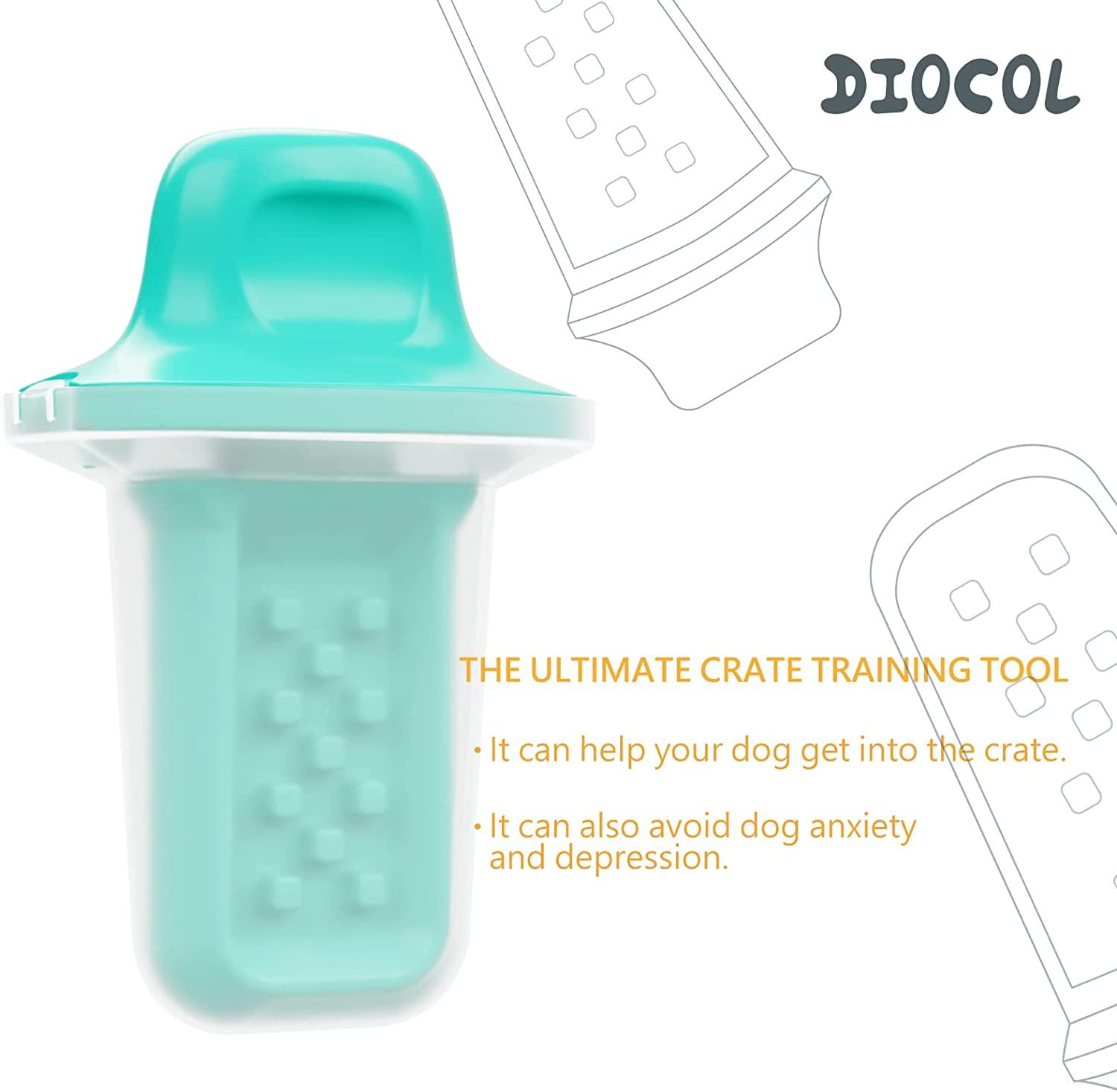 DIOCOL Dog Training Toys/Aids, Dog Peanut Butter Toy for Crate