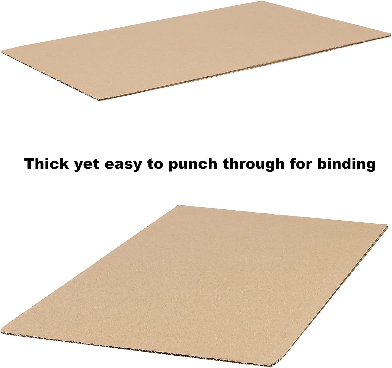 Custom Size Chip Board Sheets for Binding, Crafts, + More