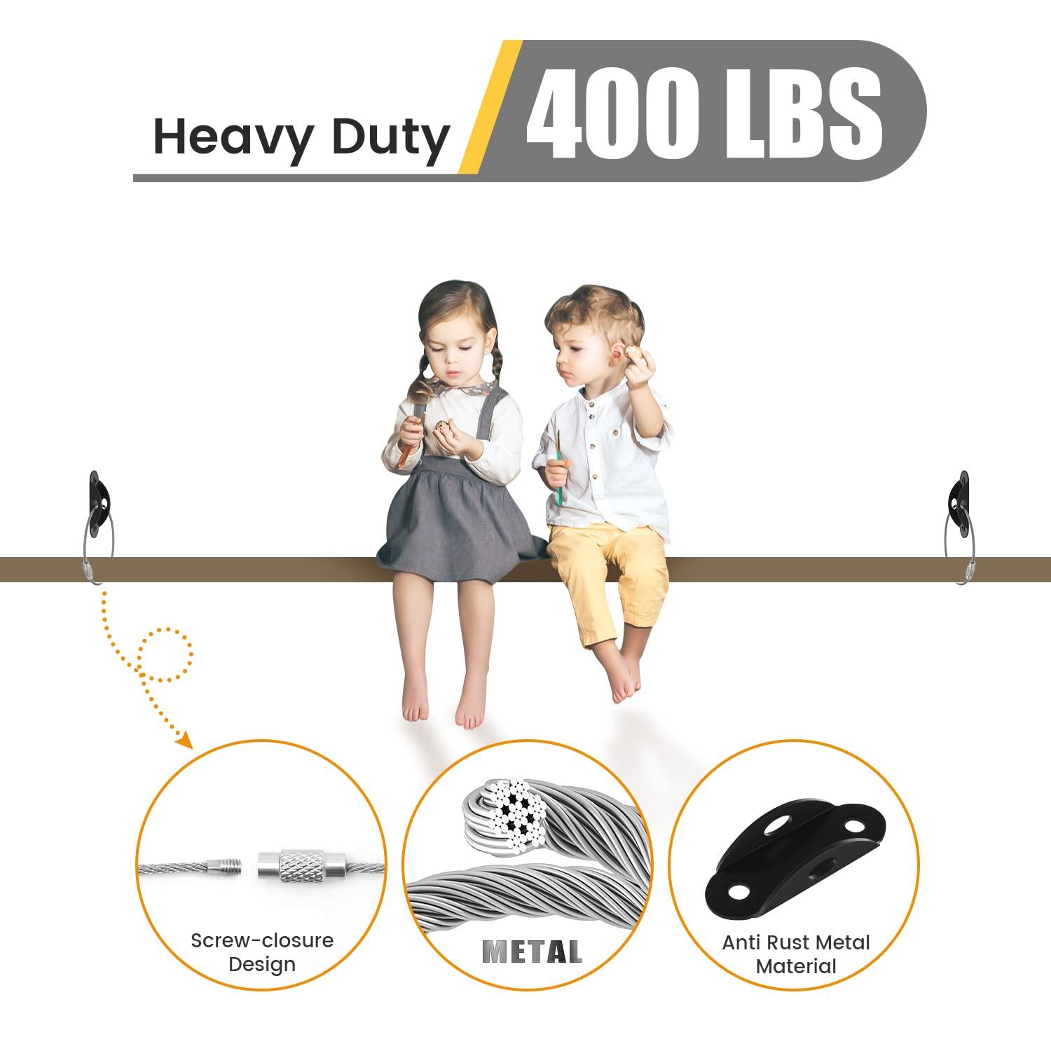 Furniture Anchors (10 Pack) Anti Tip Furniture Straps for Baby Proofing