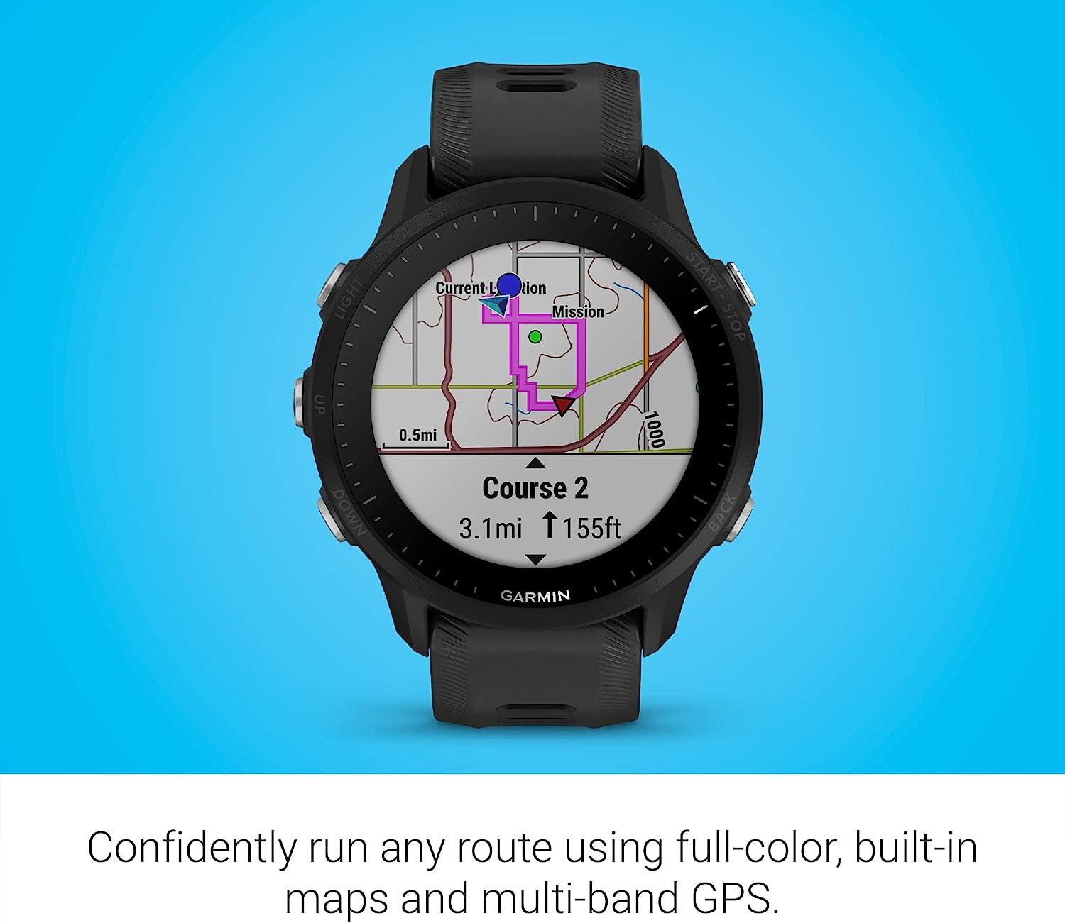 Garmin Forerunner® 945 GPS Running Smartwatch in Black 