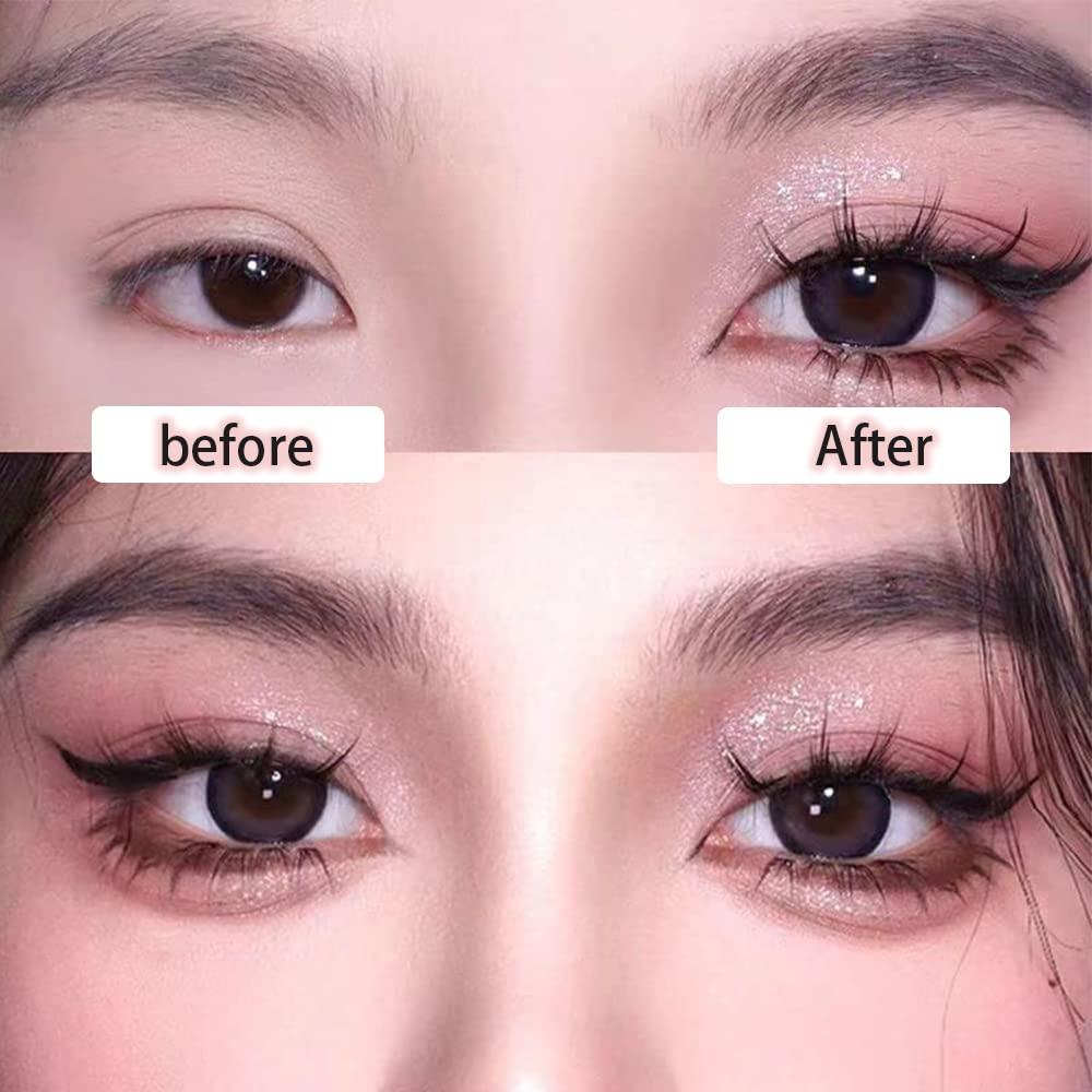 AUGENLI Natural Look Manga Lashes 15mm Japanese Style Wispy