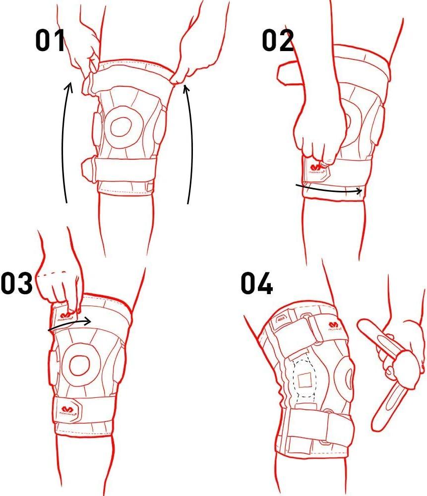 McDavid Knee Brace with Side Hinges. Maximum Knee Support