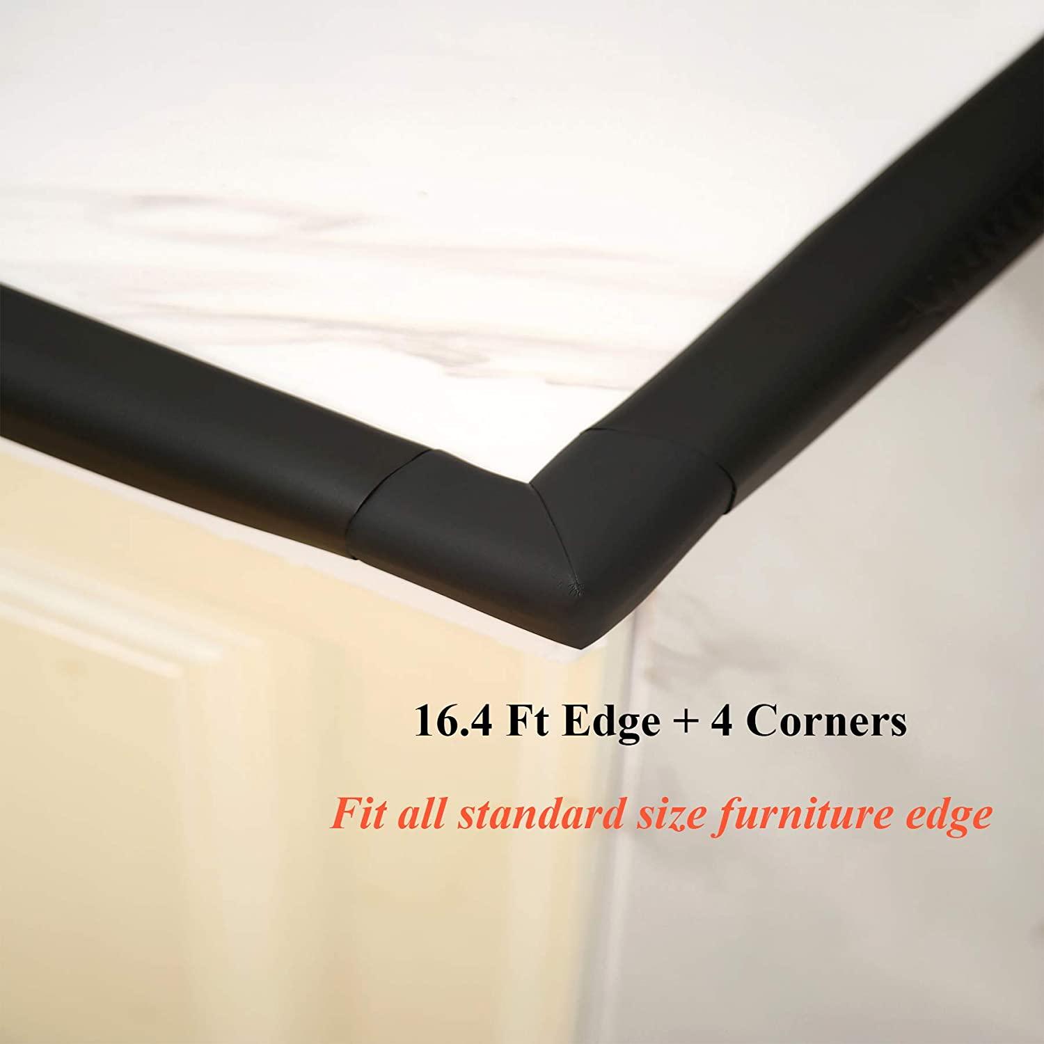 Furnigear Edge and Corner Guard, Foam Safety Bumpers, Baby Proofing Safety Table Corner