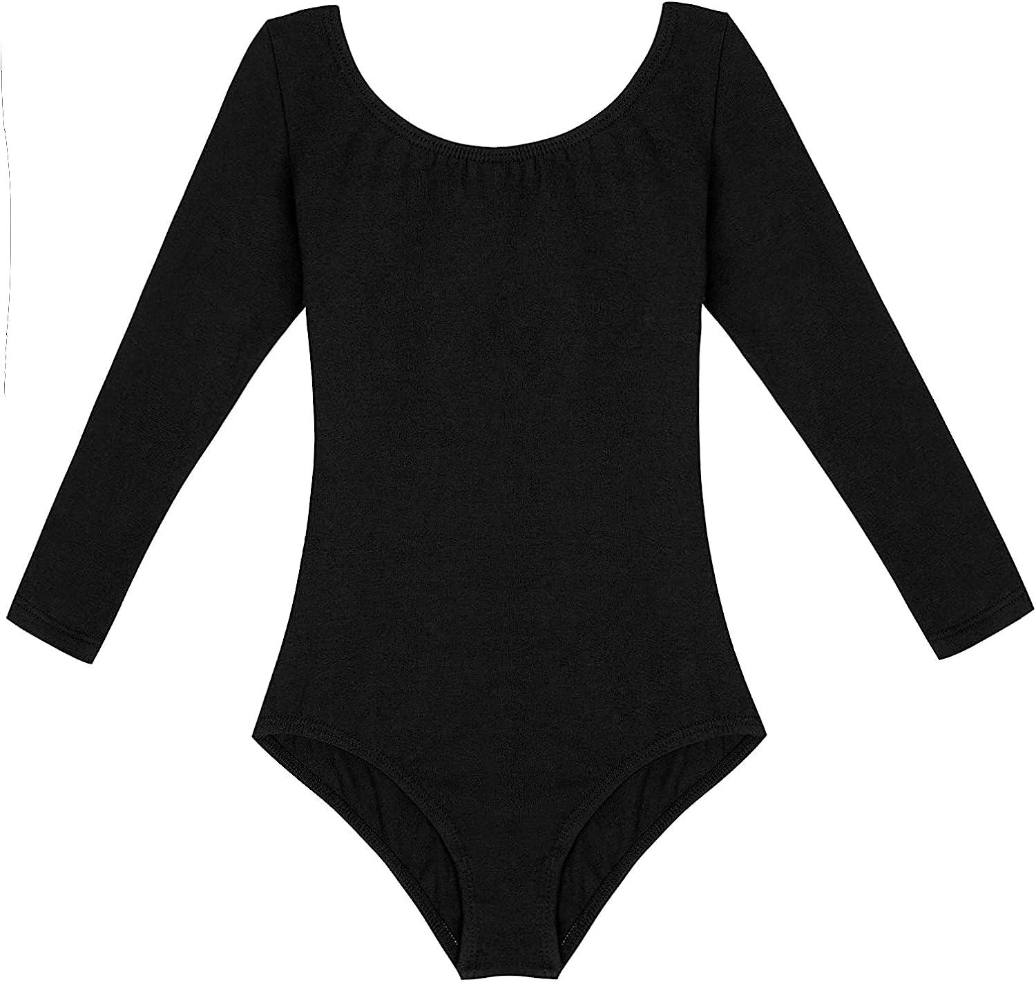 WYHDY Girls Team Dance Leotard 1012 Years Short/Long/Ruffle Sleeve