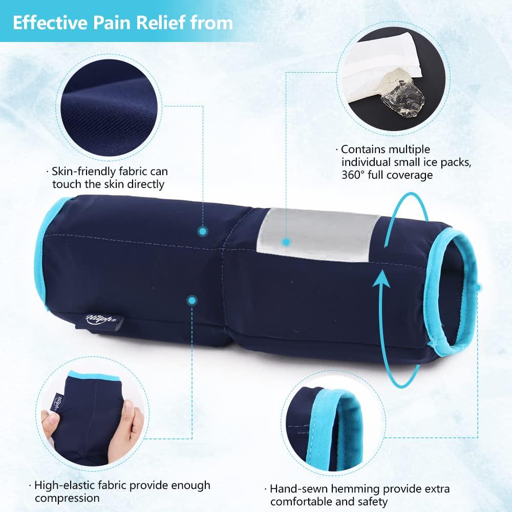 Hilph Elbow Ice Pack for Tendonitis and Tennis Elbow Ice Pack Wrap