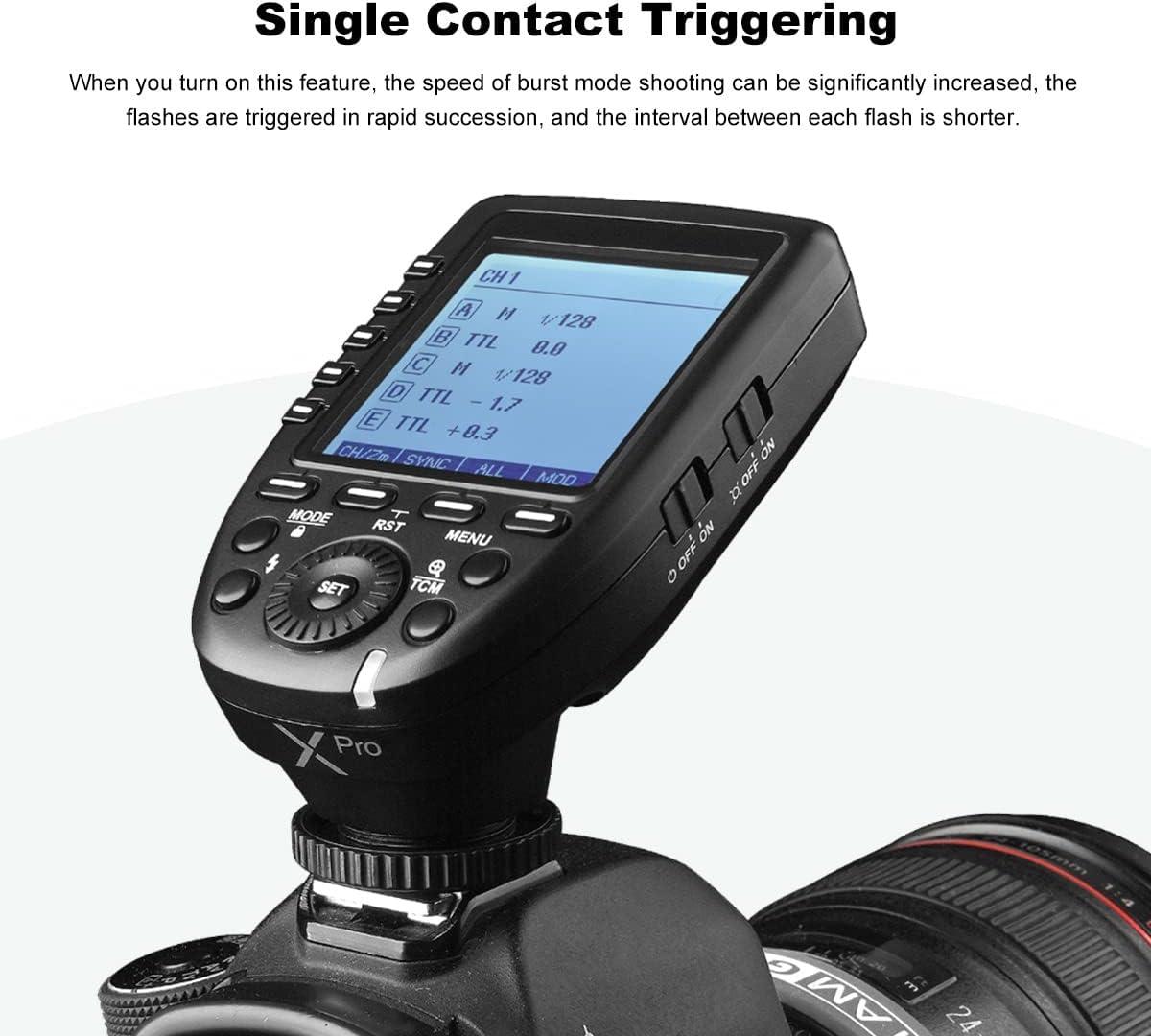 𝗗𝗶𝗱 𝘆𝗼𝘂 𝗸𝗻𝗼𝘄! The Xpro Series TTL Wireless Flash Trigger can not only control the flashes with built-in GODOX wireless X system, but is also equipped with a 2,5mm sync cord jack