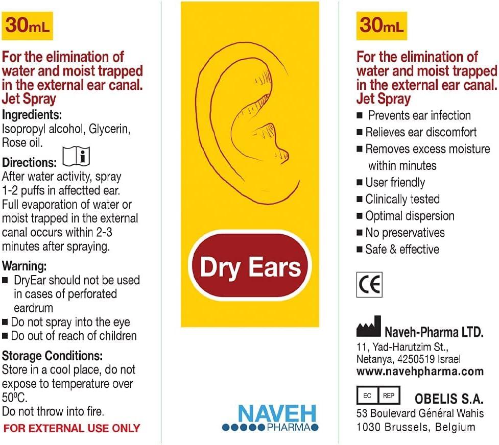 Naveh Pharma CleanEars Earwax Removal Spray (0.5 Fl Oz) + NAVEH PHARMA