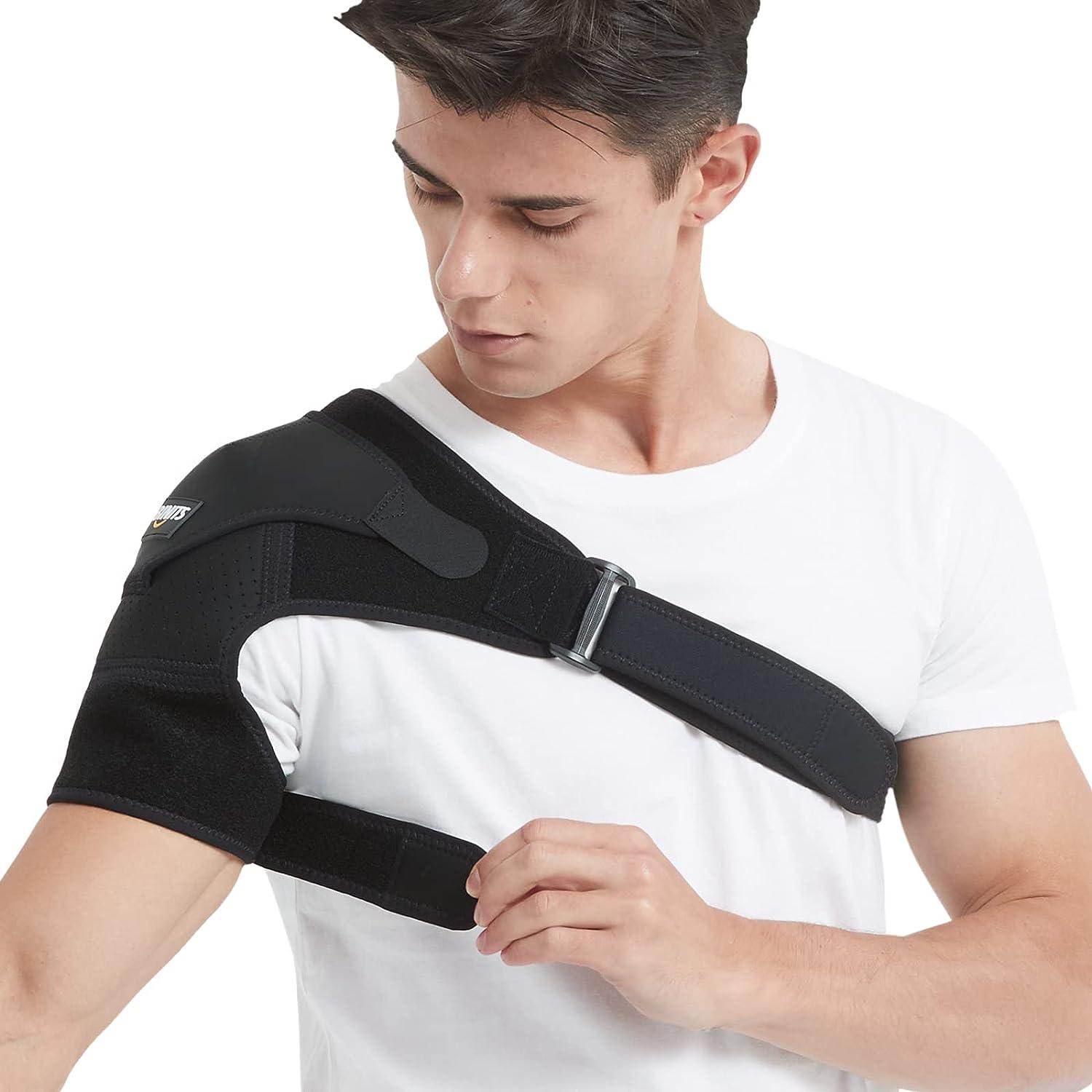 Shoulder Support for Women and Men Shoulder Brace Adjustable Shoulder Brace  Rotator Cuff Shoulder Support Shoulder Strap Support for Rotator Cuff Pain  Relief Dislocated Joints Fits Both Right or Left