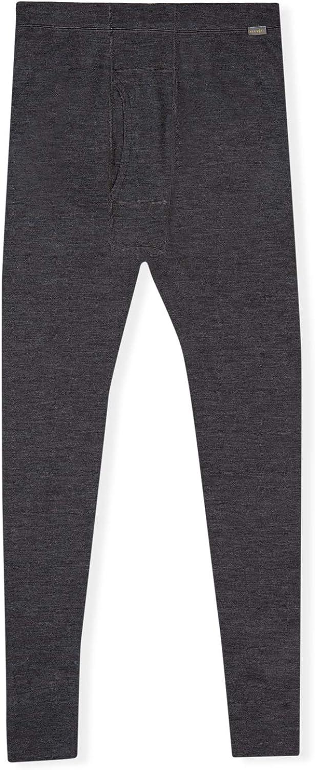 MERIWOOL Mens Base Layer 100% Merino Wool Thermal Pants Charcoal Gray  X-Large