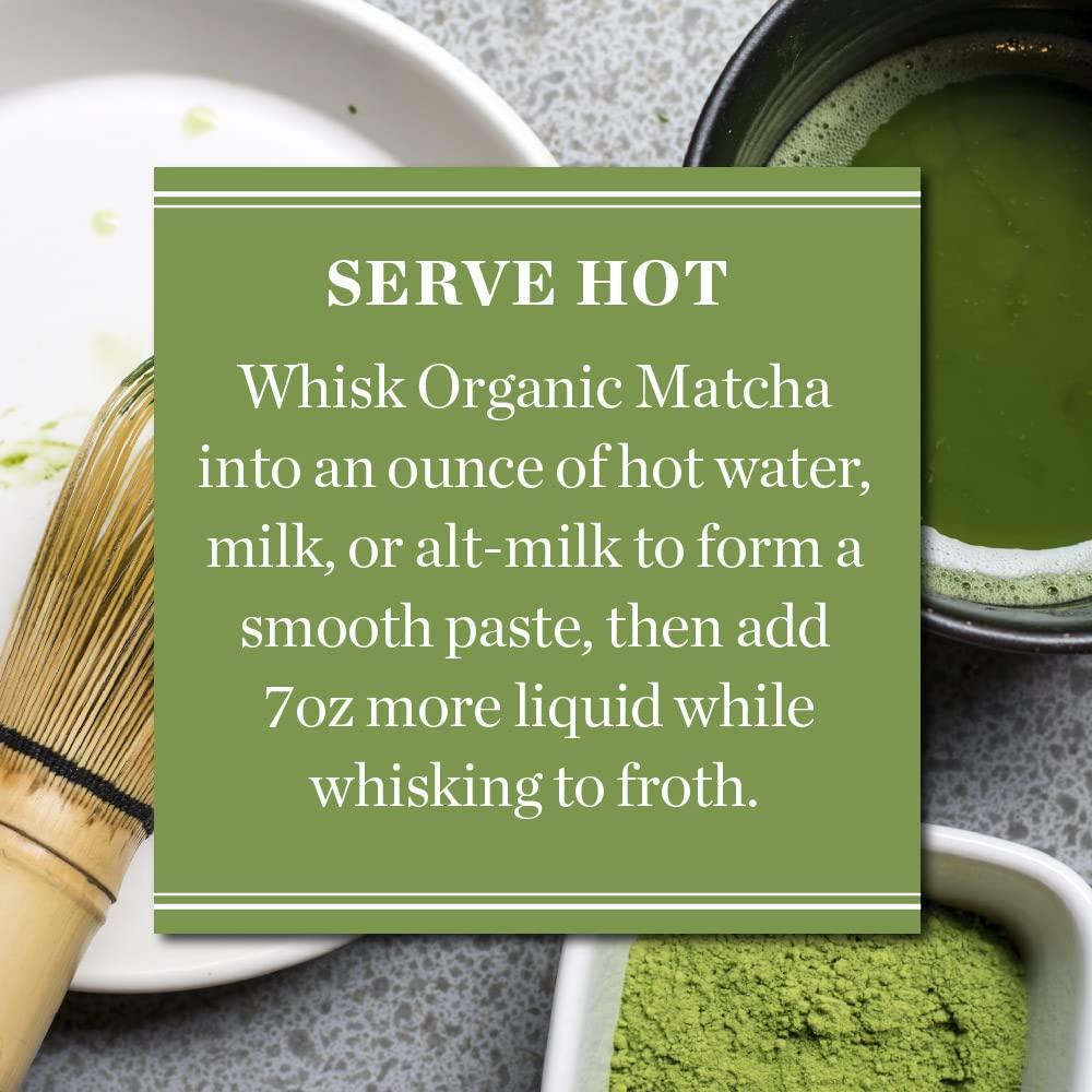 Mighty Leaf Tea Organic Matcha Green Tea Powder 3oz Bag 100