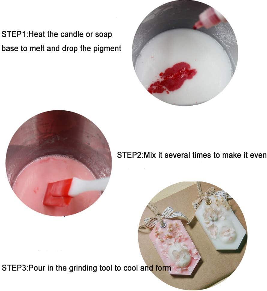 7 Colors Candle Dye Candle Making Liquid Colorants Dye Colorant Set for