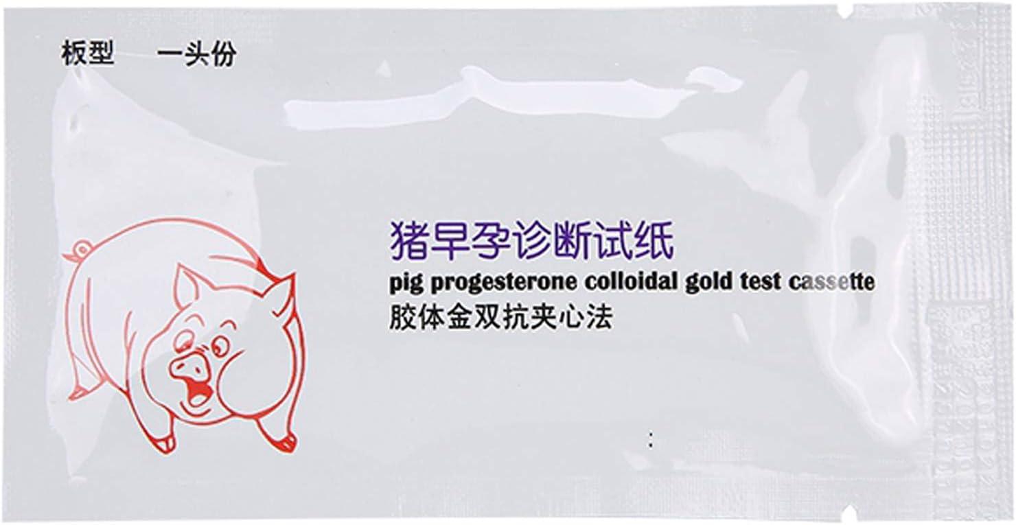 10Pcs Pig Pregnancy Test Strip Early Pregnant Detection Testing Tool