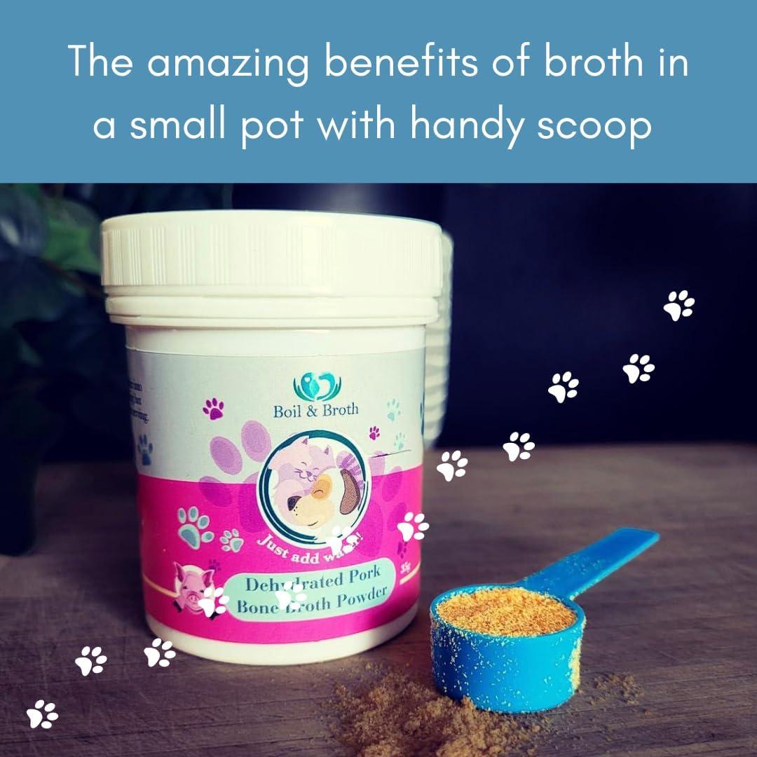 Boil & Broth Beef Broth for Dogs 100 Pure Broth Protein Powder Up