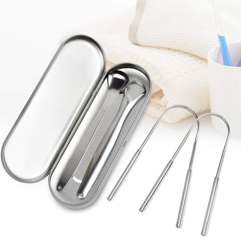 Tongue Scraper 4Pcs Tongue Scrapers for Adults Kids Medical