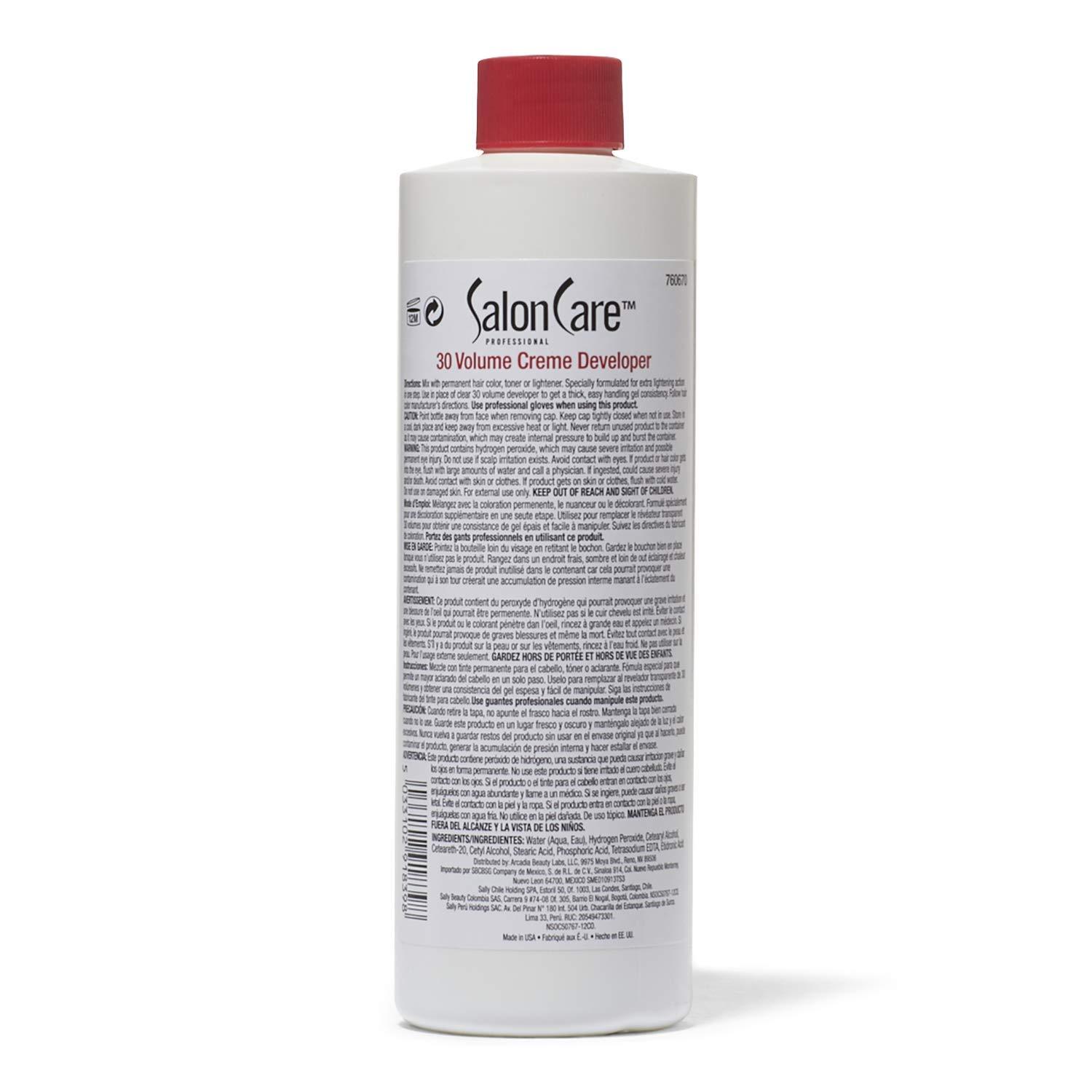 30 Volume Creme Developer 16 Fl Oz (Pack of 1)