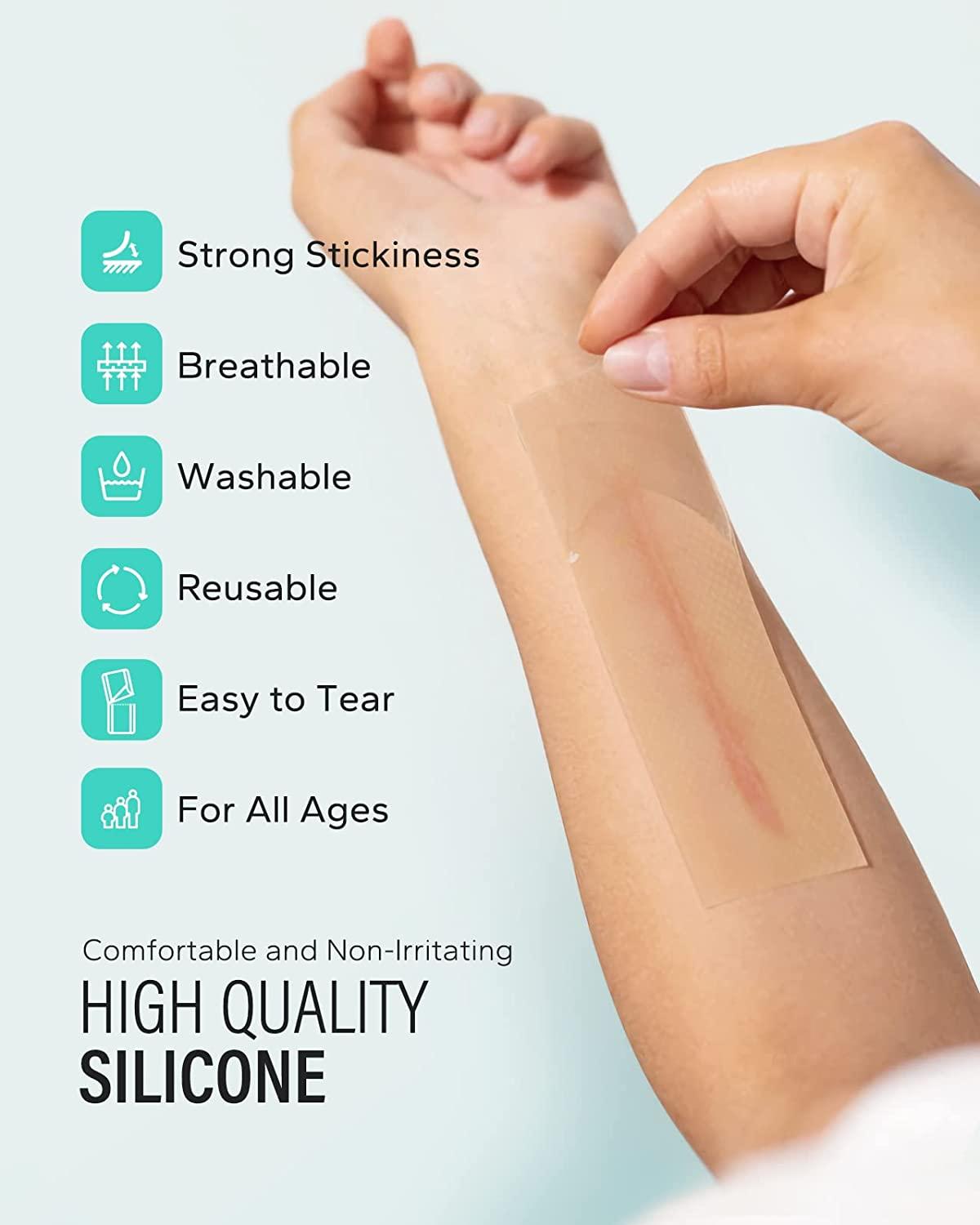 Silicone Scar Tape (1.57 * 120 Inches), Maskiss Silicone Scar Removal