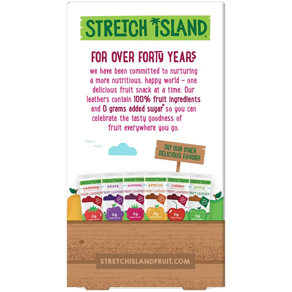 Stretch Island Raspberry Fruit Leather 30 Count, 0.5 oz Each