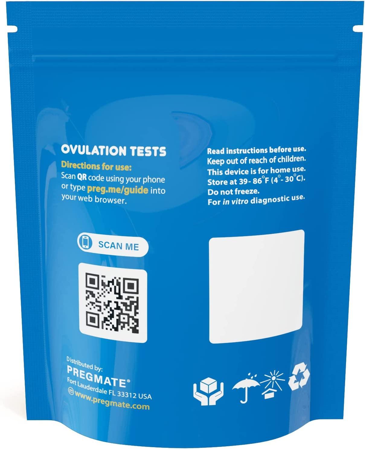 Pregmate 100 Ovulation Test Strips Predictor Kit (100 Count)
