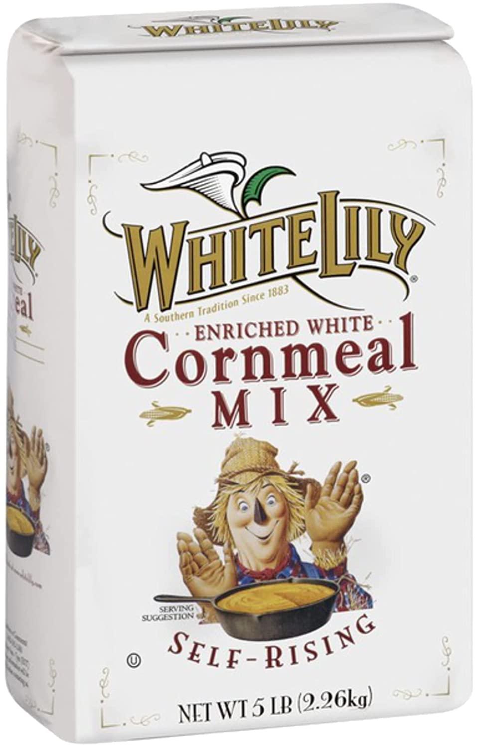 White Lily Enriched Self-Rising Cornmeal Mix 5 lb Bag (Pack of 2) - By The  Cup Swivel Spoons Included | Buy Now with Express International Delivery |  GoSupps.com