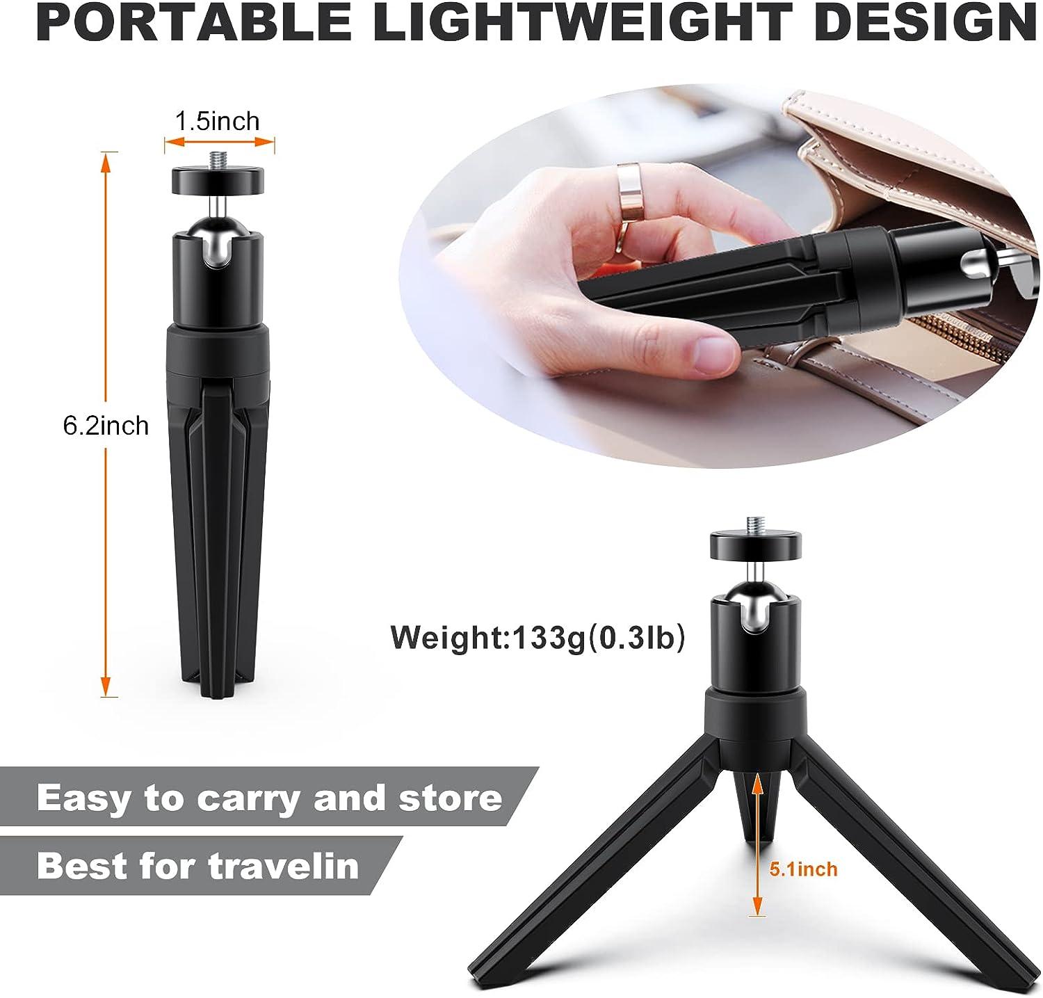 YiePhiot Mini Projector Tripod Mount Compatible With DR.J Upgrade, DBPOWER, Anker, AAXA Technologies, Artlii, LoongSon, APEMAN And Most Other Mini Projector