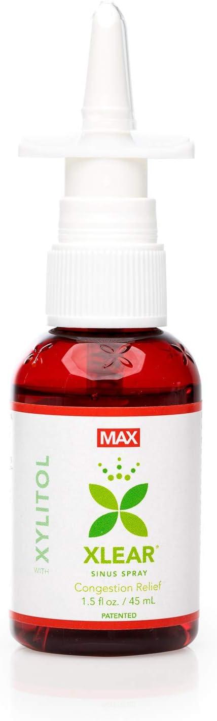 XCLEAR MAX Saline Sinus Spray with Capsicum, 45mL - Your Health Food Store  and So Much More!