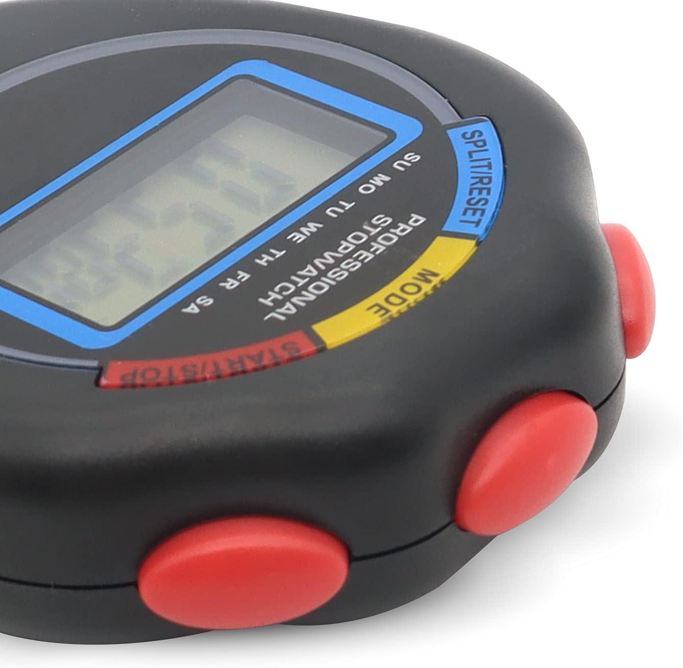 12 Pack Multi-Function Electronic Digital Sport Stopwatch Timer - Date ...