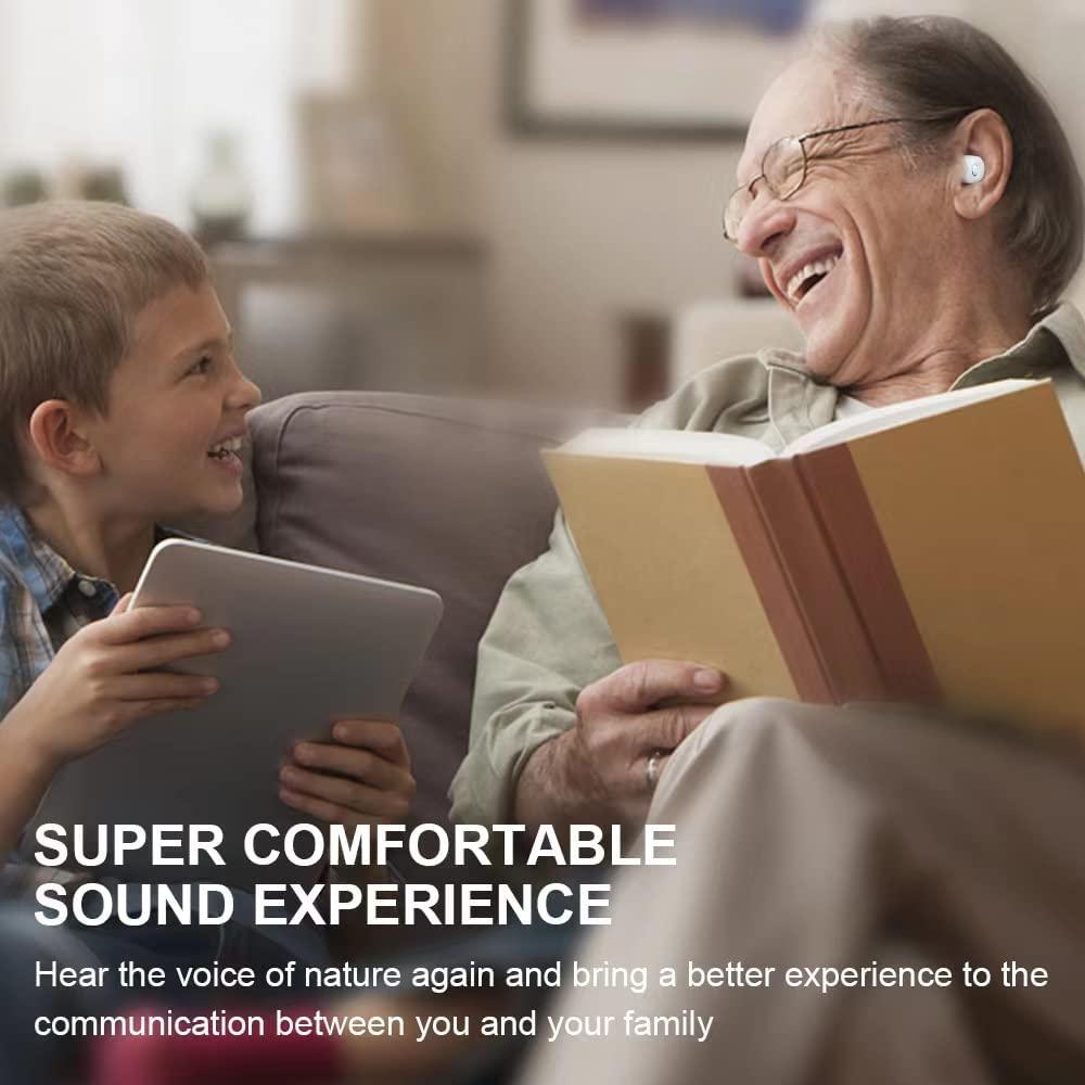 Rechargeable USB Hearing Aid Behind The Ear Sound Amplifier Elderly - View #9