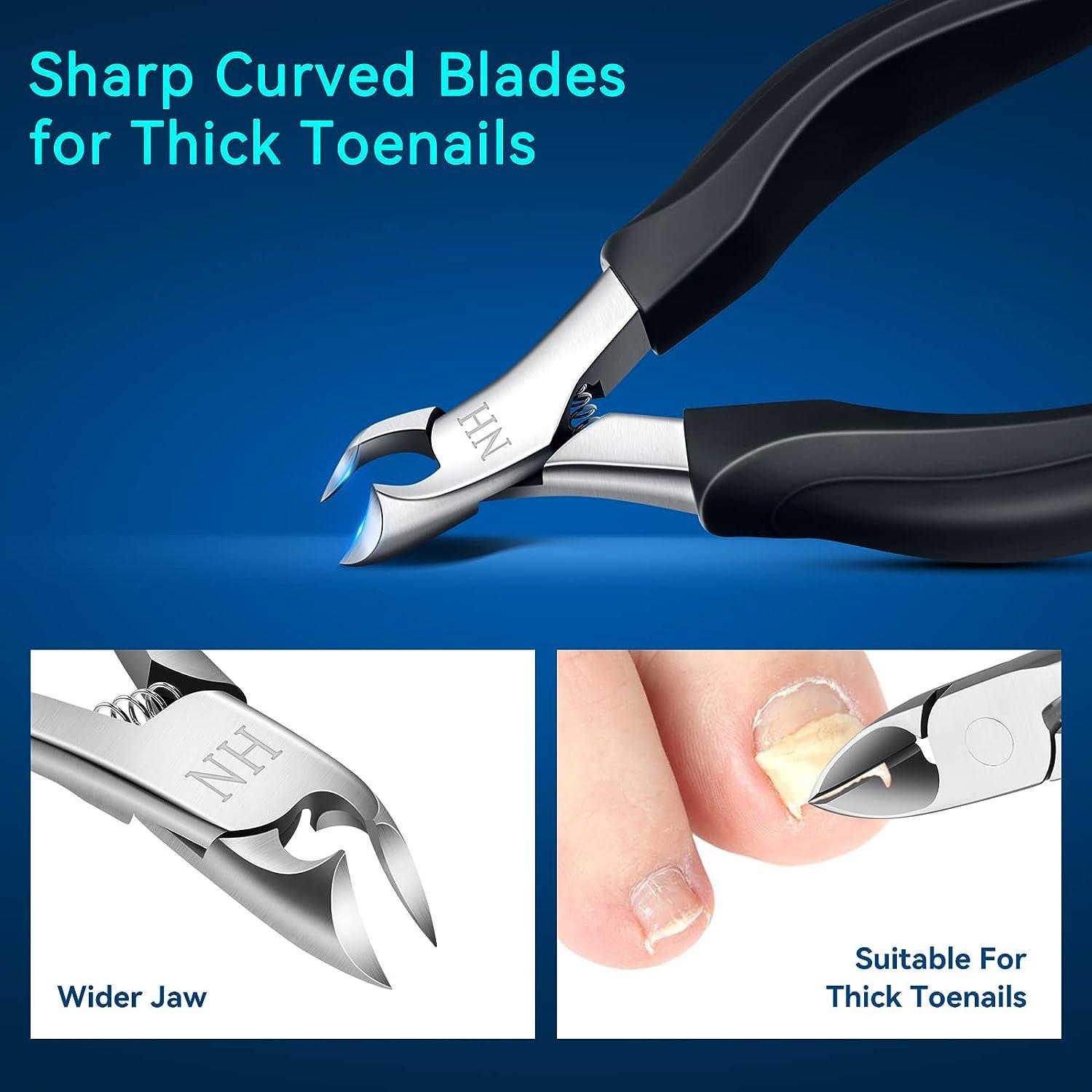Ingrown Toenail Clippers Medical Surgical Grade Stainless Steel Thick  Toenails Fingernail Clipper Cutter Trimmer for Seniors Adults Men 