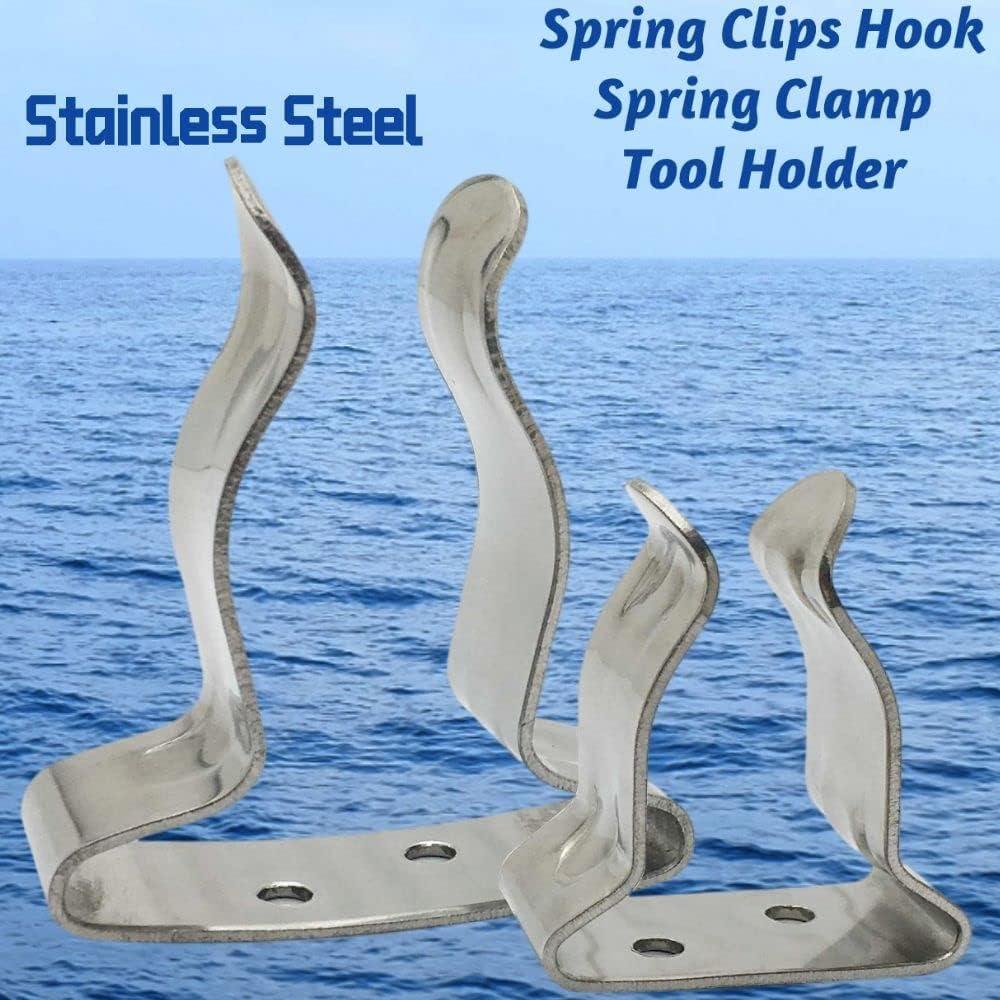 Milky Ocean -Spring Clips Hook Spring Clamp Tool Holder -Marine