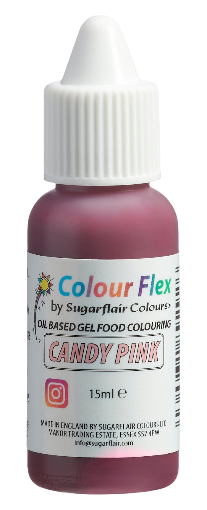 Colour Flex Candy Pink Oil Based Food Colouring Gel For Colouring High