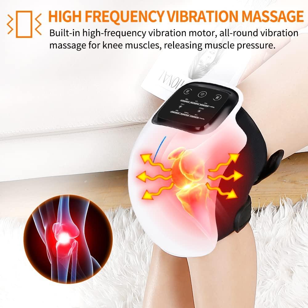 Fippurk Knee Massager with Heat and Kneading for Pain Relie