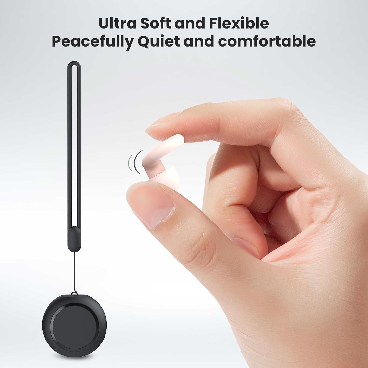 Loop Earplugs JUSTRVN Earplugs For Sleeping,Noise Reduction Soft Silicone Ear Plugs With 7 Pairs Ear Tips&One Connection Cord,Hearing Protection Reusable Earplugs For Sleeping,Concert,Work&Sound Reduction 25dB-30db Loop Dream