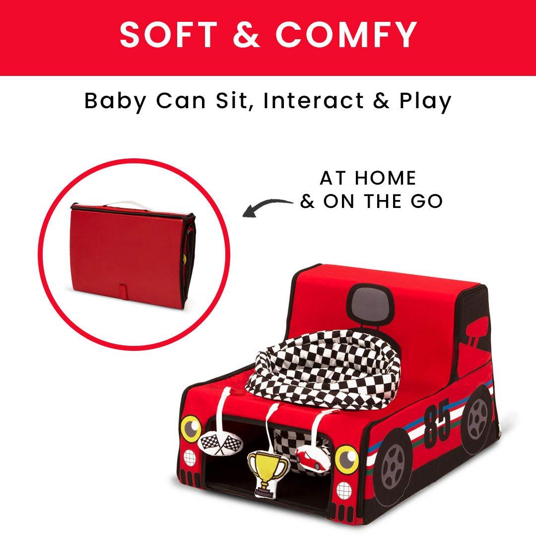 Delta Children Sit N Play Portable Activity Seat for Babies Floor