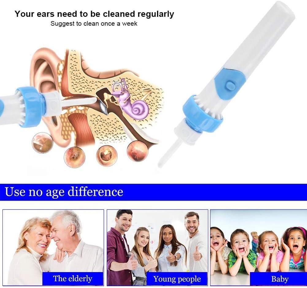 Electric Ear Wax Removal Kit Automatic Ear Vacuum Cleaner for Safe