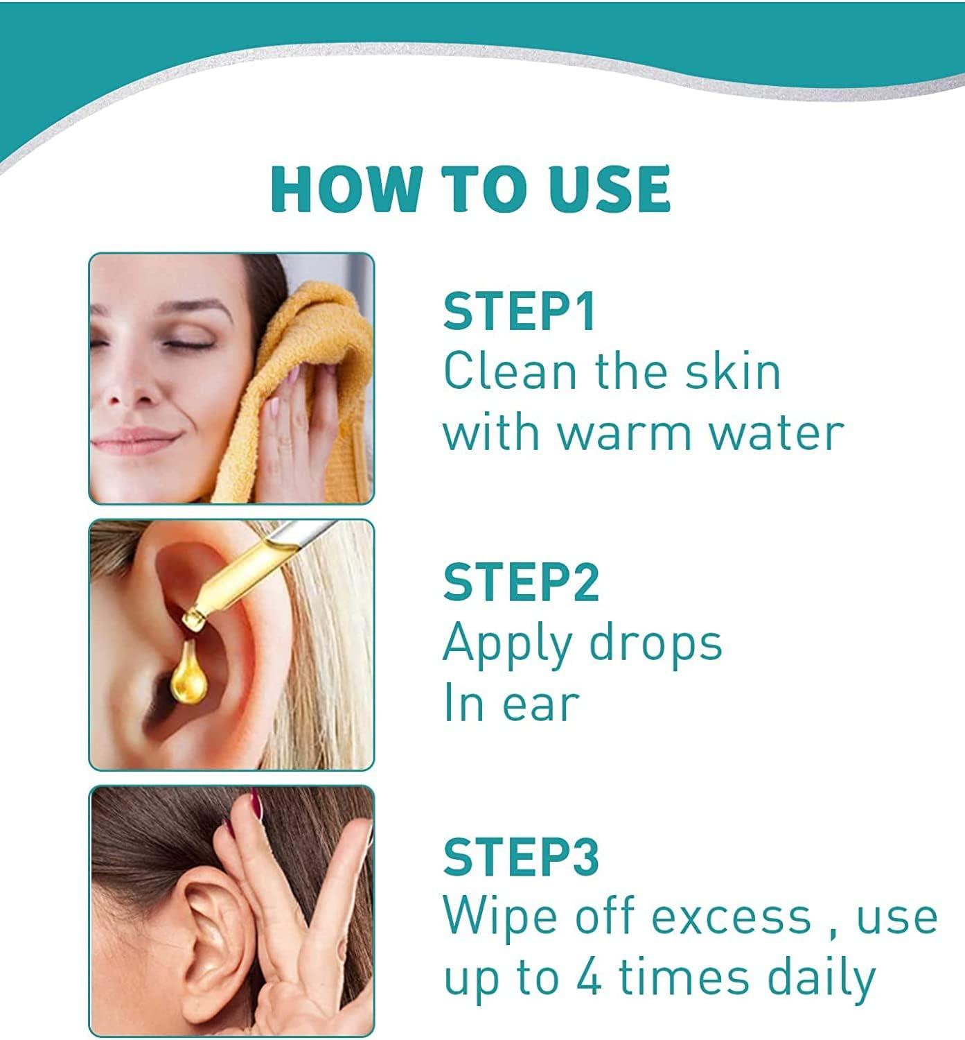 Japanese Herbal Ear Ringing Treatment Oil All Natural Remedy for Ear