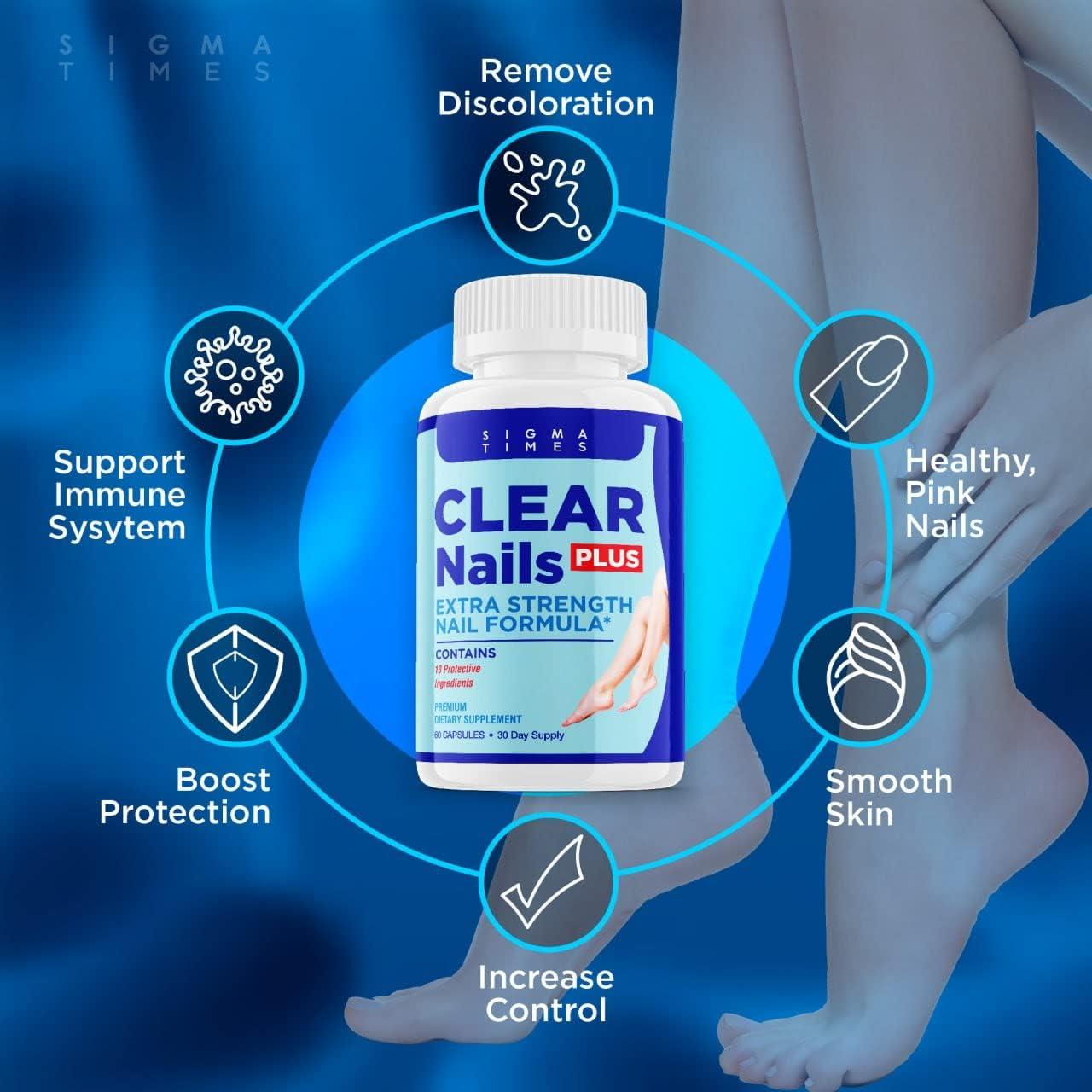 Clear Nails Plus Probiotic Pills - Advanced Formula (60 Capsules) | Buy ...