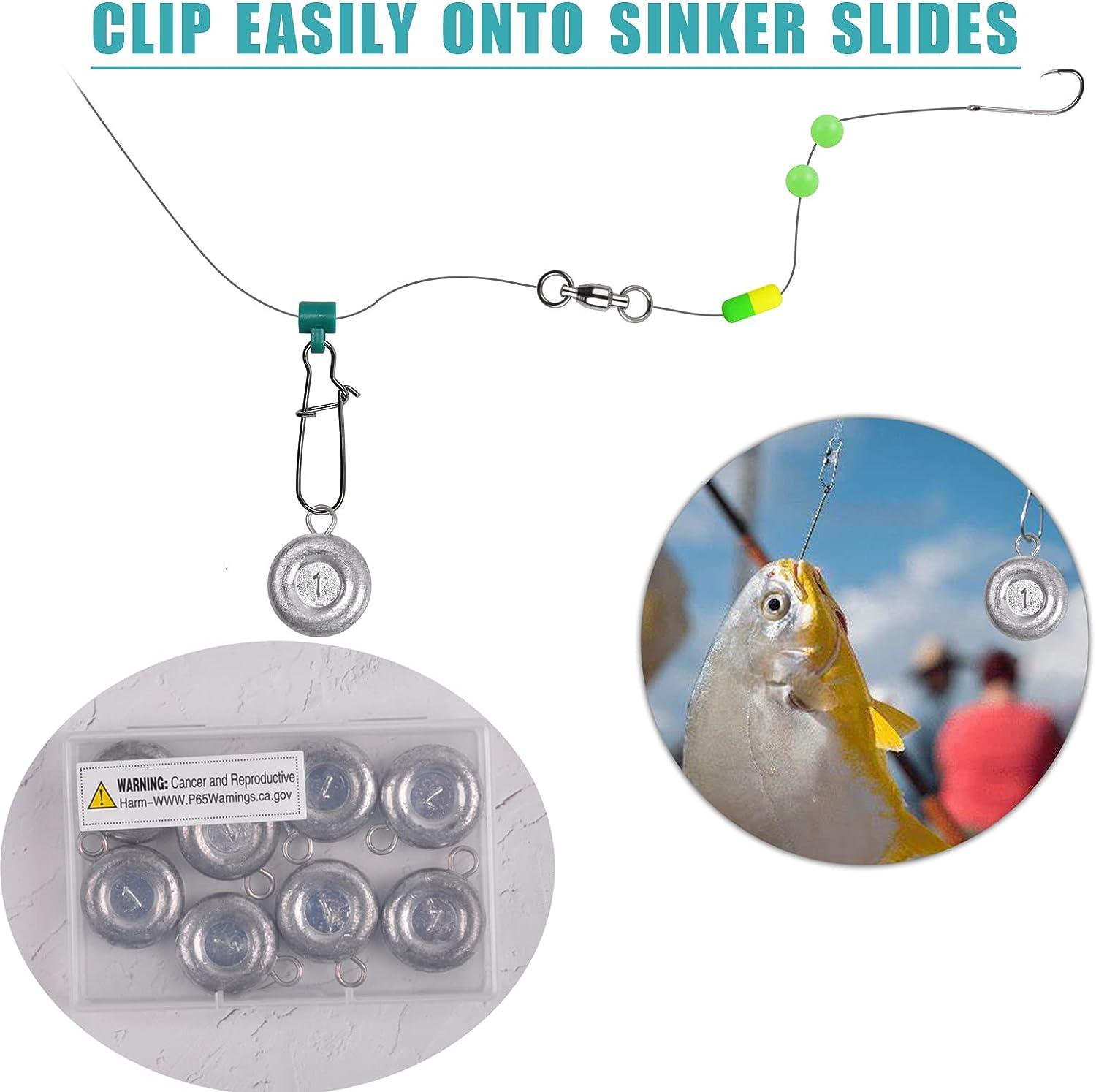 Fishing Weights Saltwater Disc Sinker Coin Sinkers for Drifting