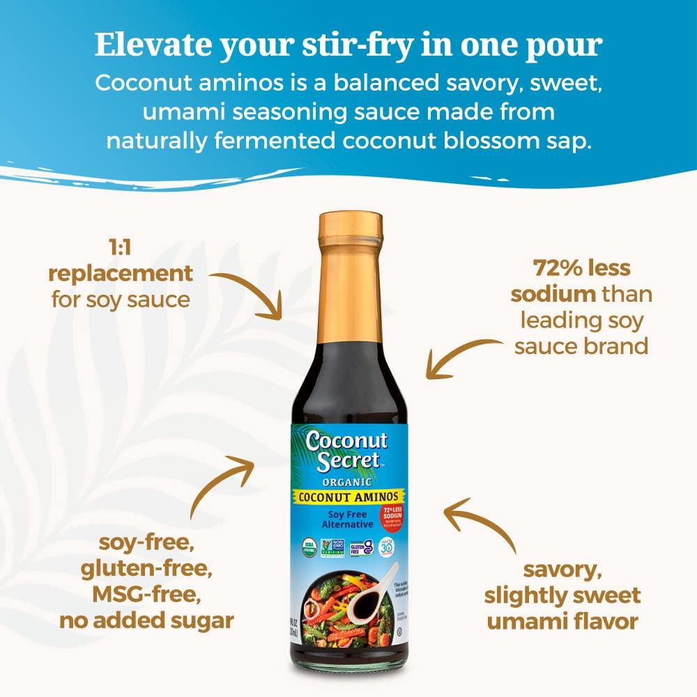 Coconut Secret Coconut Aminos Variety Pack Coconut Aminos Original