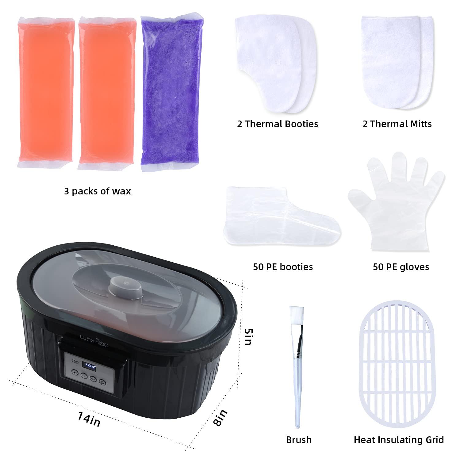 Waxkiss Paraffin Wax Machine 5000ml with 3 lbs Paraffin Wax