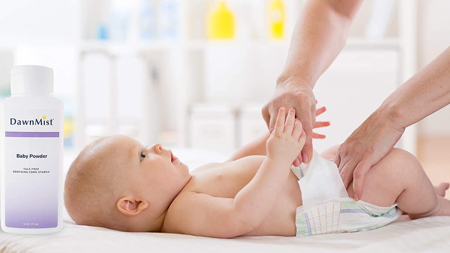 Cornstarch and diaper online rash