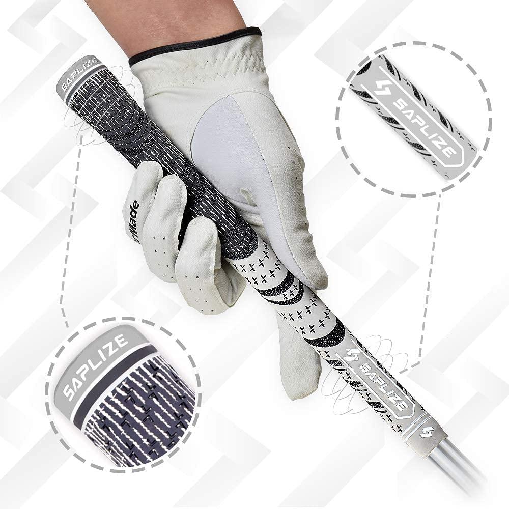 SAPLIZE CL03 Hybrid Golf Grips 13 Pack, Options of Upgrade kit(13 Grips