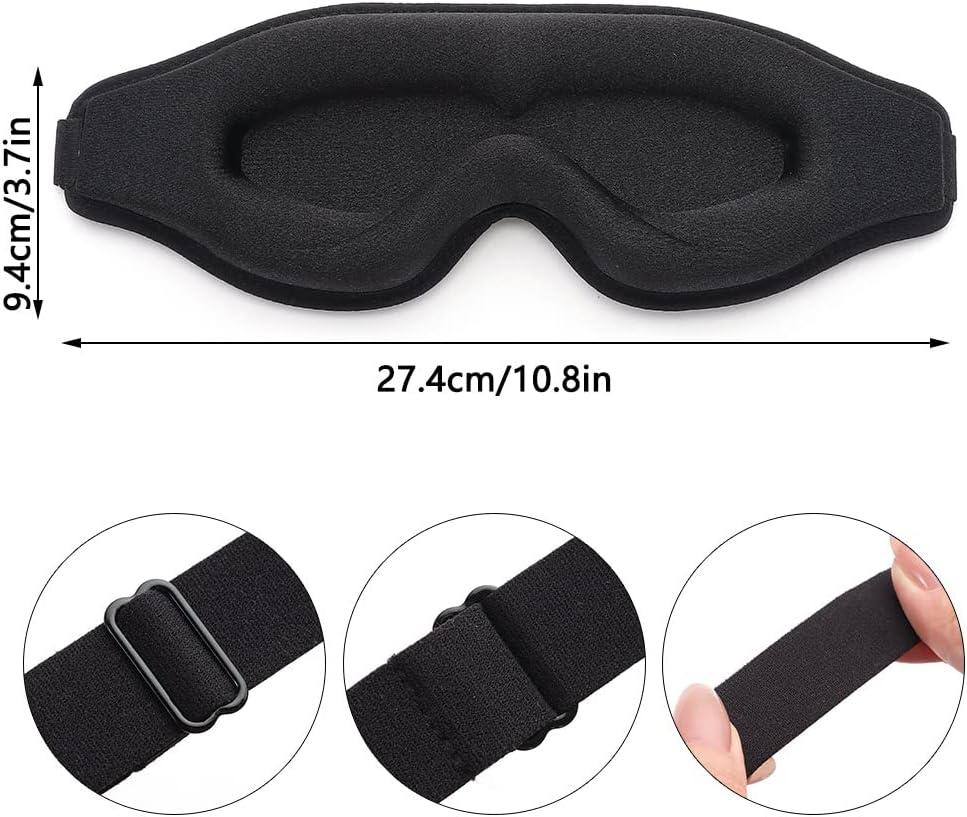 3D Contoured Eye Mask for Lash Extensions Deep Pockets Design Soft