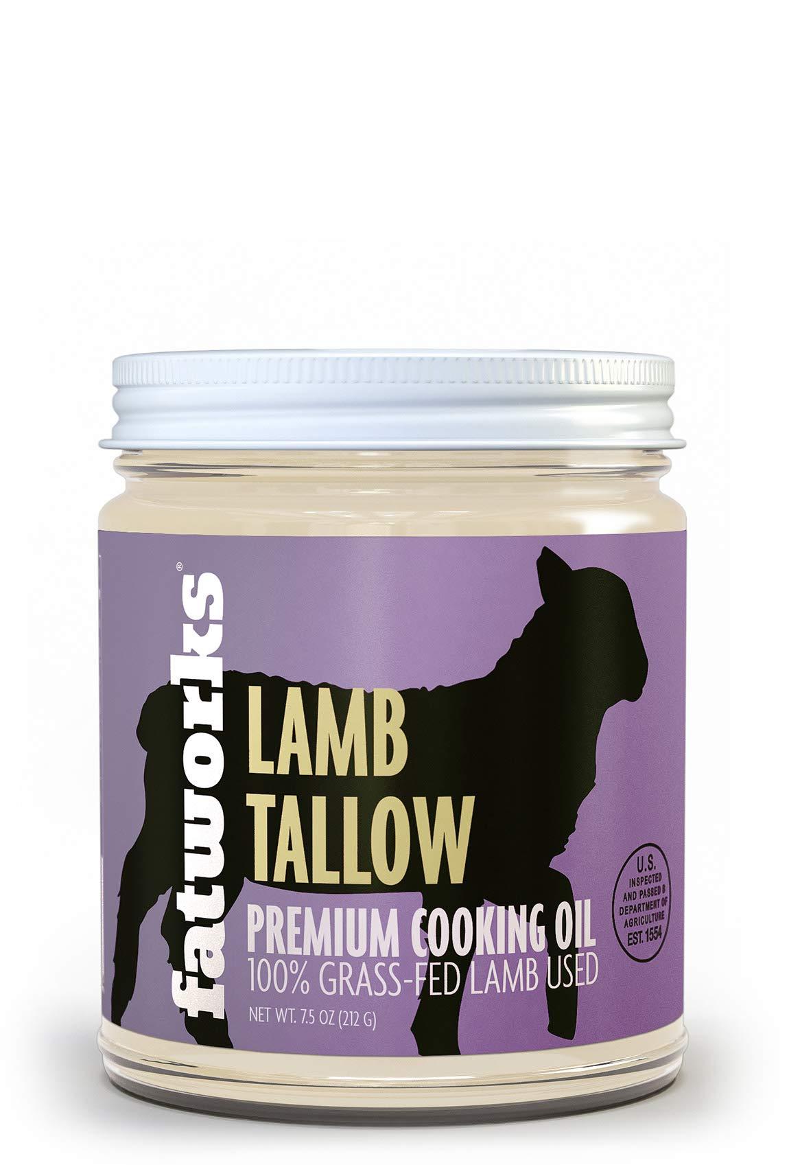 Fatworks Premium Lamb (Mutton) Tallow, 100 GrassFed GrassFinished