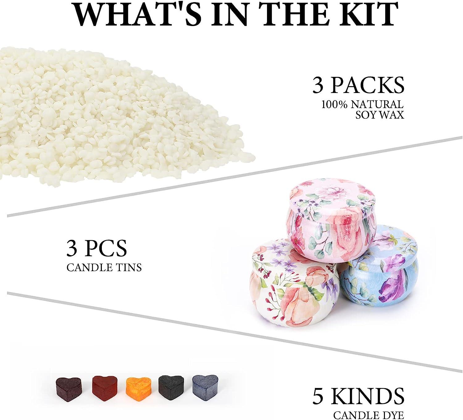 SAEUYVB Candle Making Kit,Candle Making Kit for Adults,DIY Candle