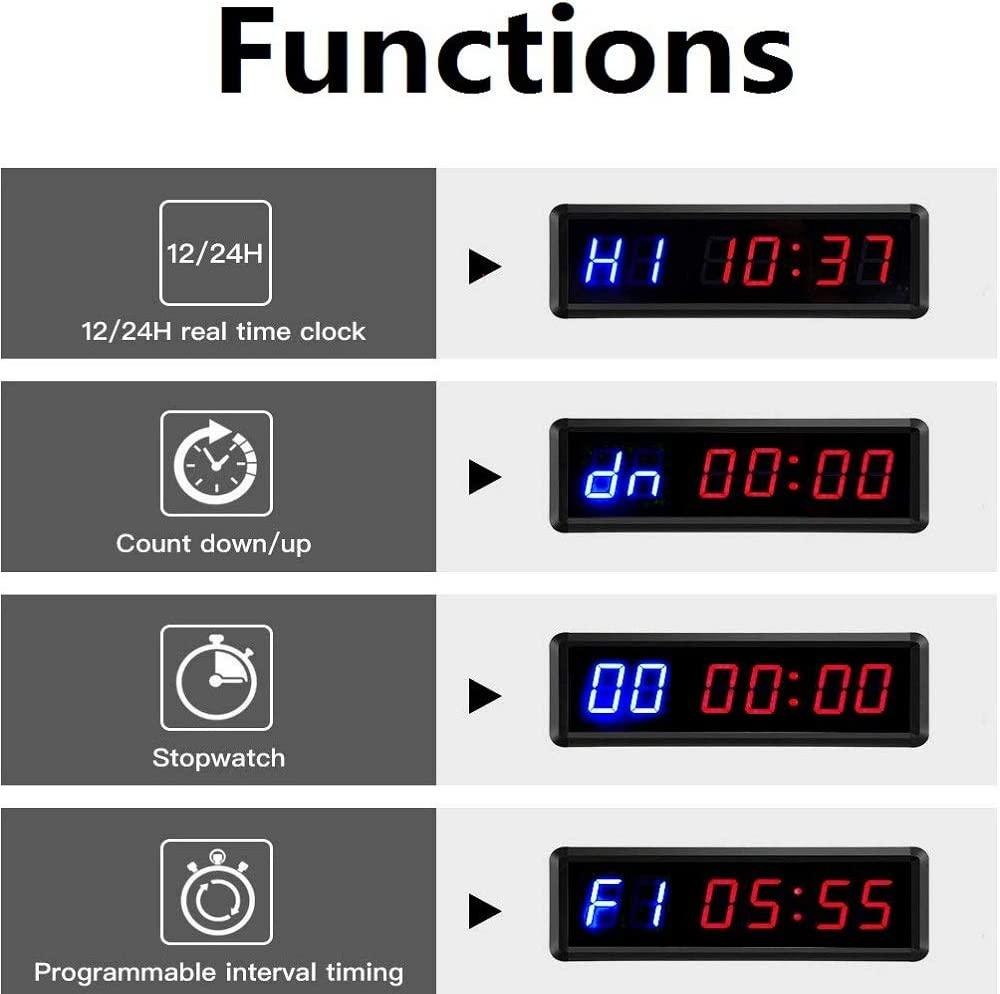 Btbsign programmable timer sales for gym and crossfit