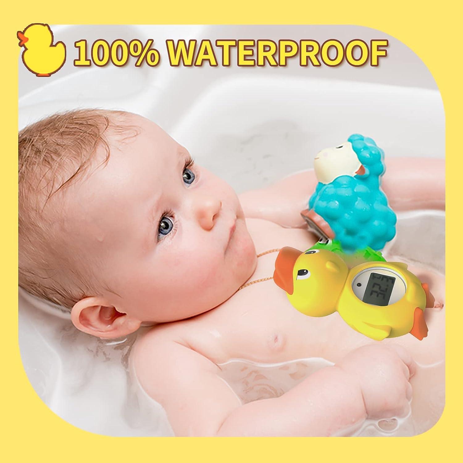 2023 Upgraded Baby Bath Thermometer Floating Duck Water Thermometer for